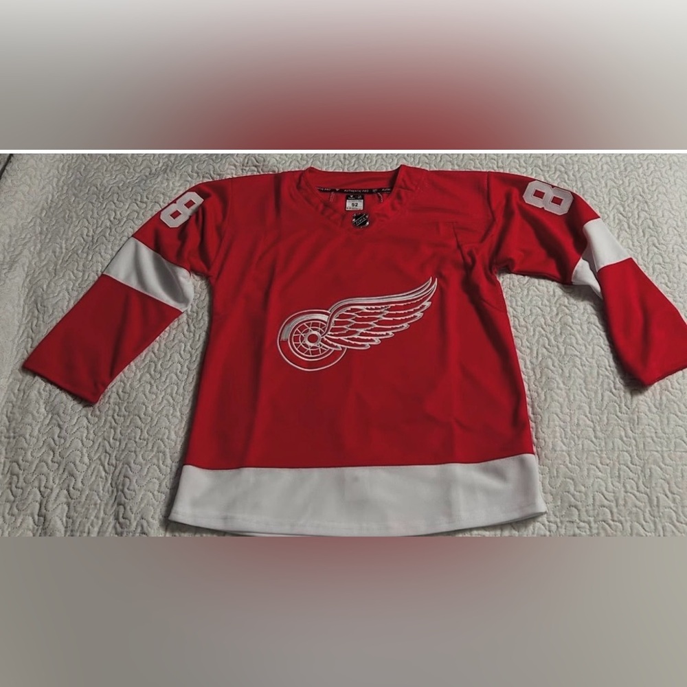 ❤️❤️Detroit Red Wings Hockey Jersey